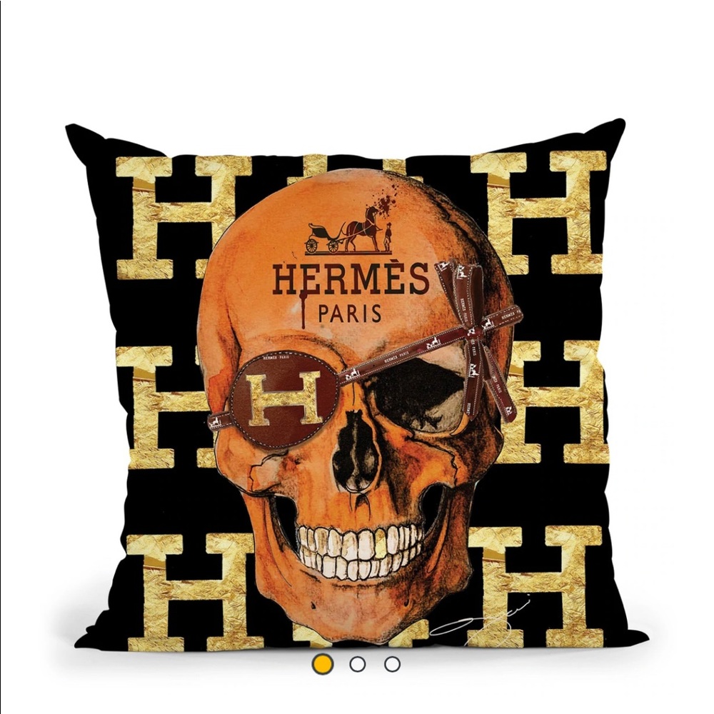 Hermes Throw Pillows